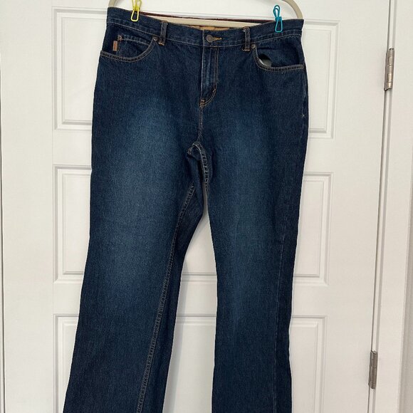Eddie Bauer Mid-rise Bootcut Regular Fit Jeans - Picture 1 of 5
